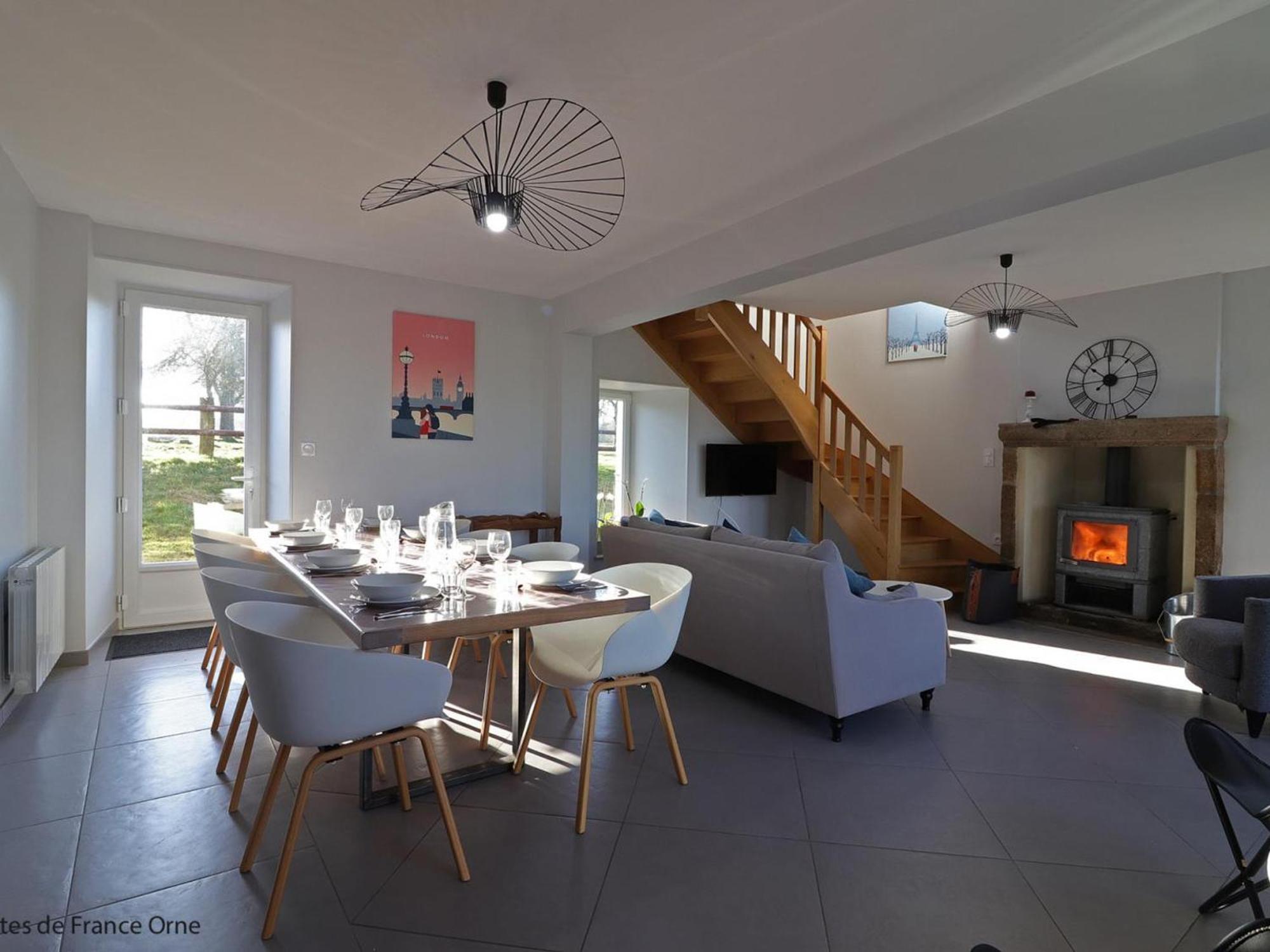 Maison Normande Renovee Avec Grand Jardin, Ideale Pour Famille, Proche Lac Et Randonnees - Fr-1-497-143 Menil-Gondouin المظهر الخارجي الصورة