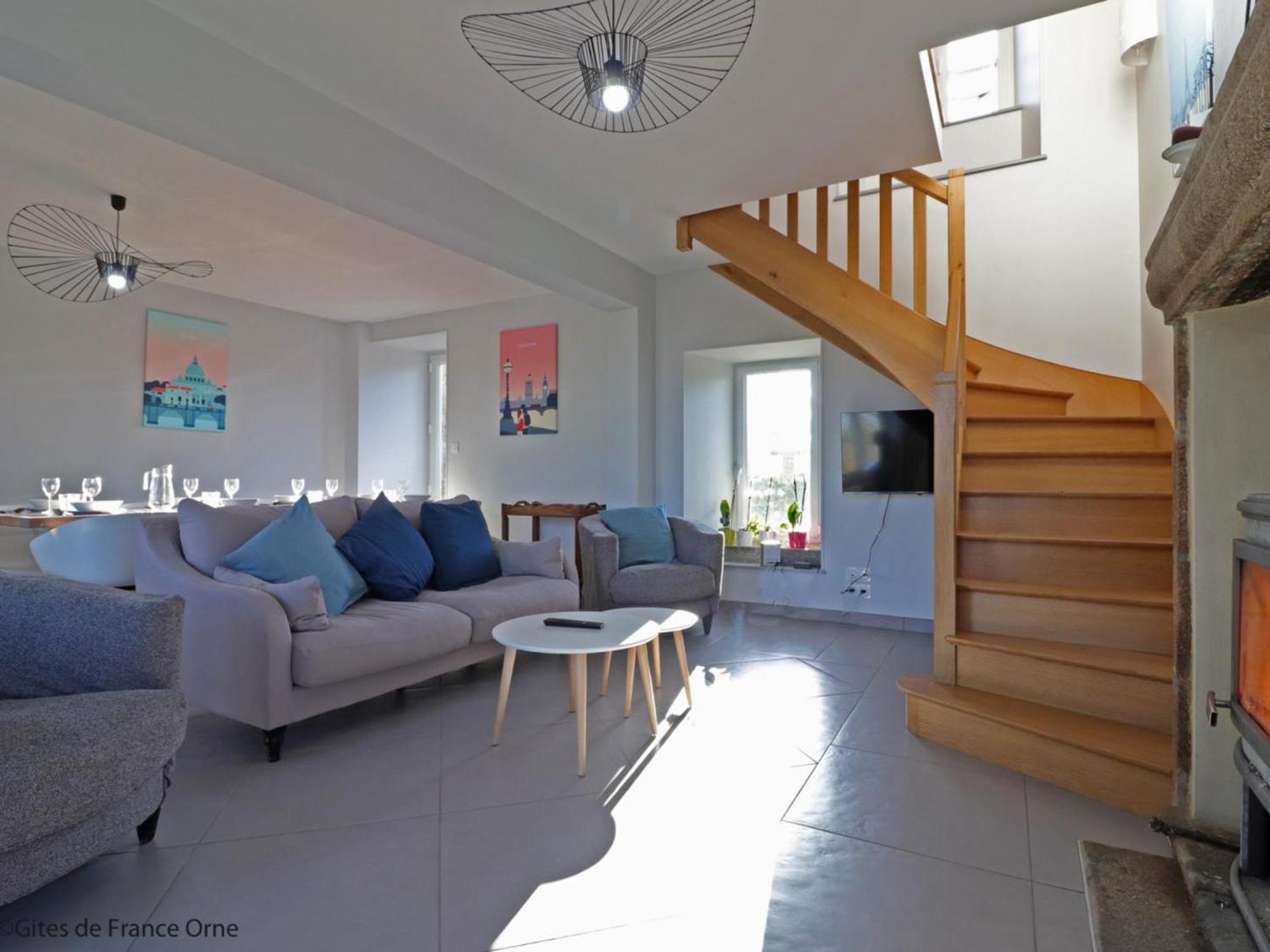 Maison Normande Renovee Avec Grand Jardin, Ideale Pour Famille, Proche Lac Et Randonnees - Fr-1-497-143 Menil-Gondouin المظهر الخارجي الصورة