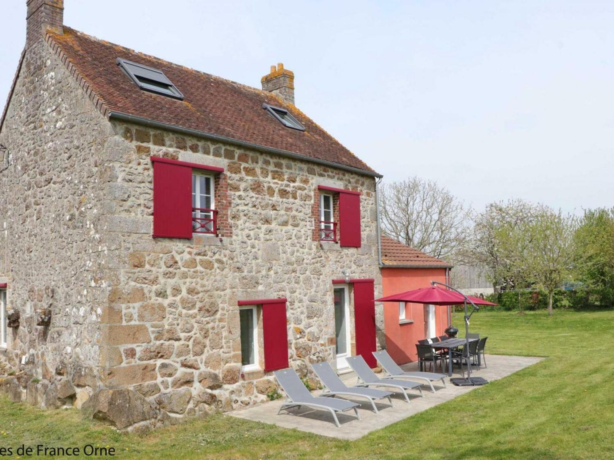 Maison Normande Renovee Avec Grand Jardin, Ideale Pour Famille, Proche Lac Et Randonnees - Fr-1-497-143 Menil-Gondouin المظهر الخارجي الصورة