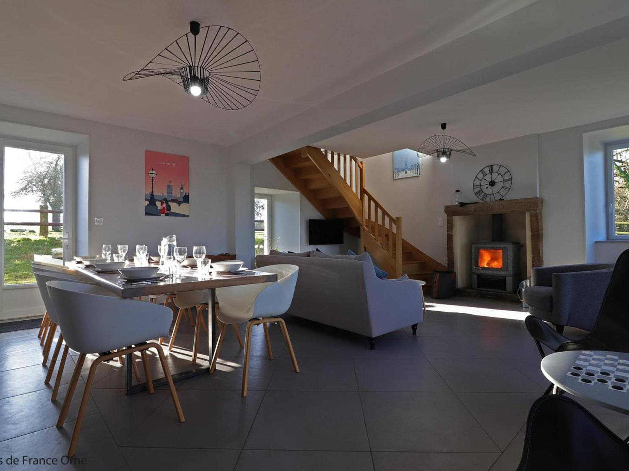 Maison Normande Renovee Avec Grand Jardin, Ideale Pour Famille, Proche Lac Et Randonnees - Fr-1-497-143 Menil-Gondouin المظهر الخارجي الصورة